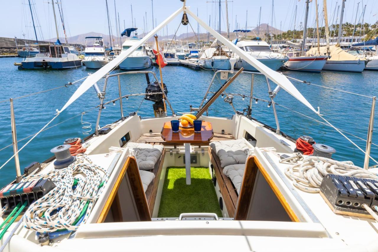 Seaside Chill-Out Stay On A Sail Yacht Puerto Calero Zewnętrze zdjęcie