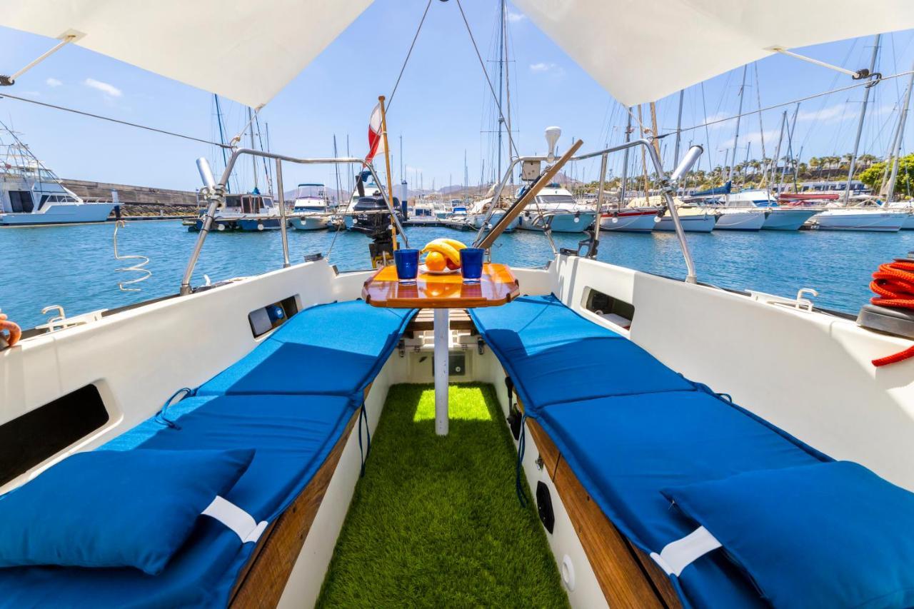 Seaside Chill-Out Stay On A Sail Yacht Puerto Calero Zewnętrze zdjęcie