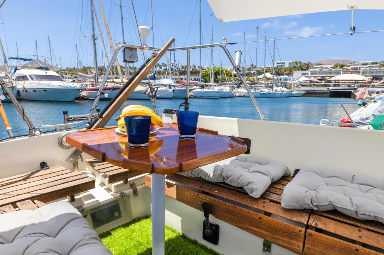 Seaside Chill-Out Stay On A Sail Yacht Puerto Calero Zewnętrze zdjęcie