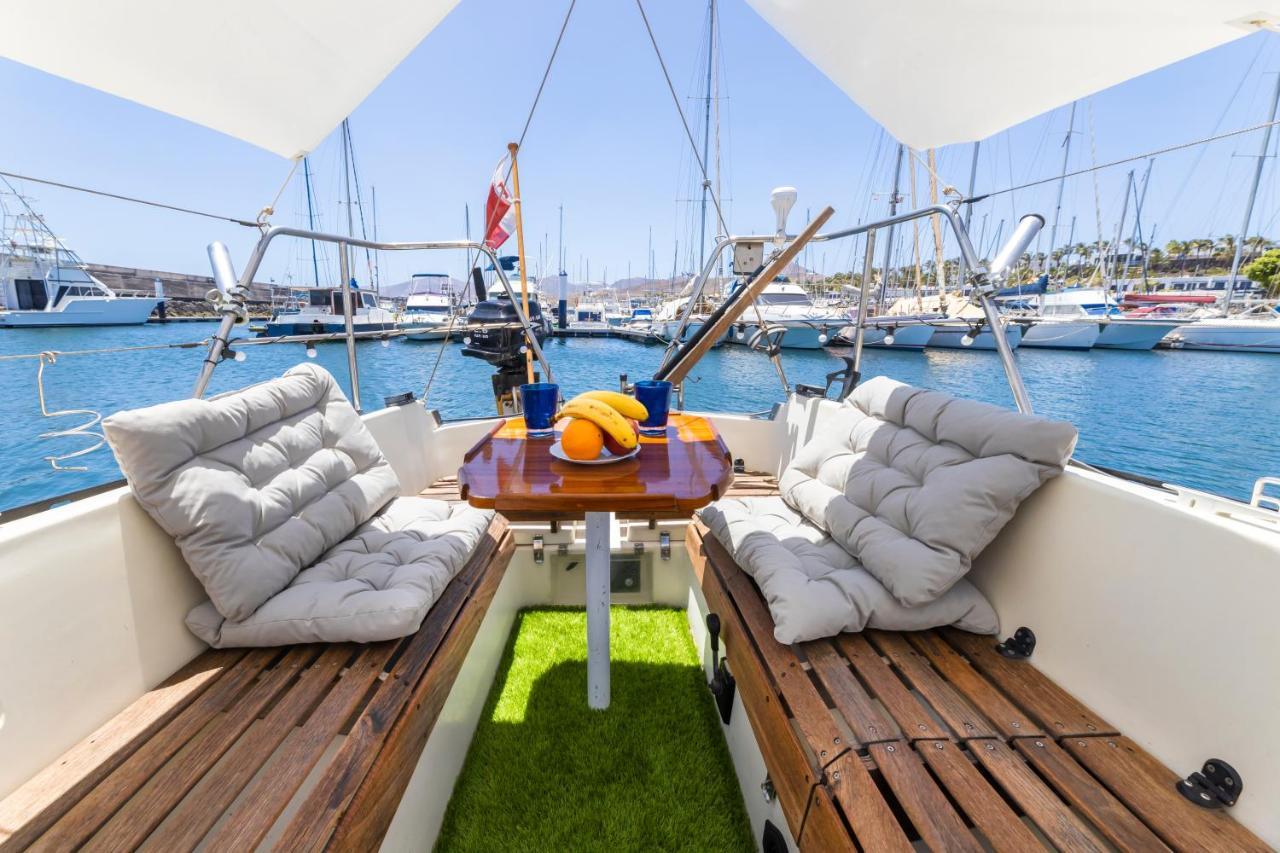 Seaside Chill-Out Stay On A Sail Yacht Puerto Calero Zewnętrze zdjęcie