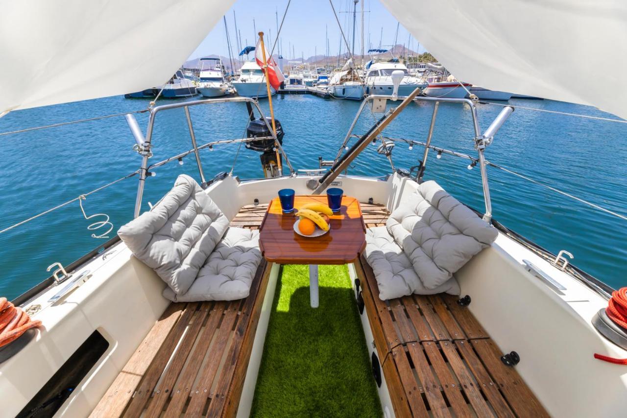 Seaside Chill-Out Stay On A Sail Yacht Puerto Calero Zewnętrze zdjęcie